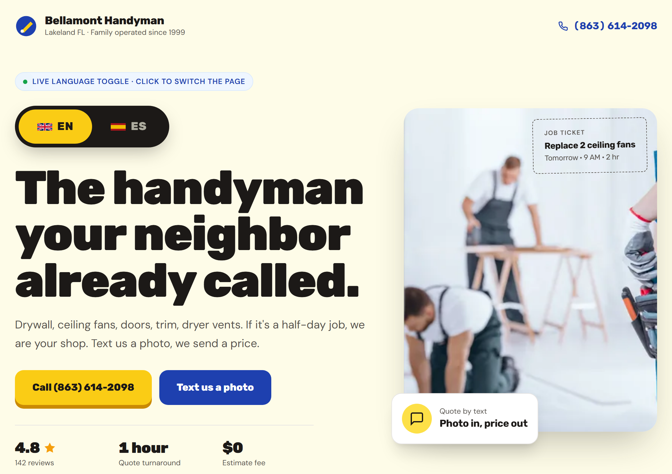Handyman concept